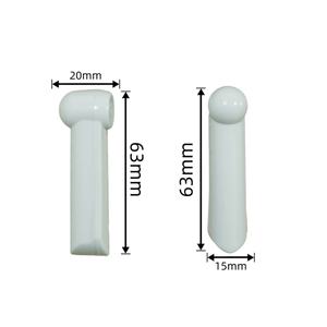 100 pièces d'étiquettes rigides de sécurité EAS AM 58 kHz de 63 mm pour magasins de détail, antivol - Product Image 4