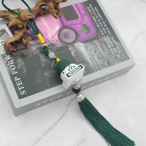 Pendentif de rétroviseur de voiture islamique en plastique de qualité supérieure, certifié ISO, cadeau Eid Mubarak pour les conducteurs musulmans - Product Image 6