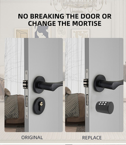 <strong>Small</strong> size Keyless <strong>Door</strong> <strong>Lock</strong> Electronic Cylinder <strong>lock</strong> RFID card Password Dry Battery Euro smart cylinder <strong>lock</strong> - Product Image 4