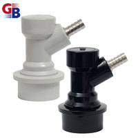 Connecteur de fût serrure à bille fût déconnecter connecteur de liquide/gaz 1/4 ''pour outil d'écrou pivotant de fût de verrouillage à bille