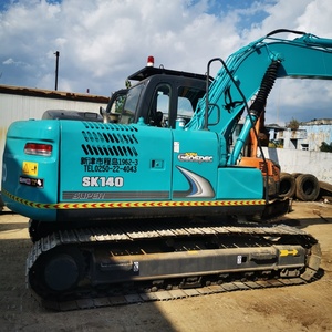 รถขุดตีนตะขาบ Kobelco SK140 มือสอง สภาพดี ที่เซี่ยงไฮ้ ของแท้จากญี่ปุ่น - Product Image 1