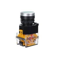 Lampu indikator tombol reset otomatis LA38-11BN sakelar tombol tekan sakelar daya 380v