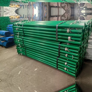 Étais de coffrage réglables en acier au carbone Q235 peints, directement de l'usine, pour projets de construction - Product Image 6