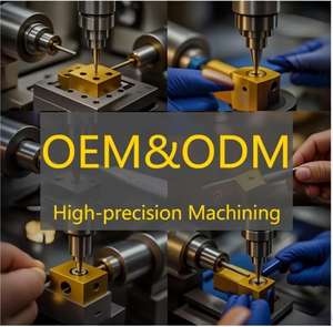 شركات تصنيع آلات التفريز CNC عالية الدقة ذات 3/4/5 محاور للألومنيوم والفولاذ المقاوم للصدأ - Product Image 1