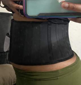 Corset gainant sous-poitrine pour femme 2026, en <span class=keywords><strong>latex</strong></span>, avec 25 baleines en acier, contrôle ferme, antibactérien et écologique - Product Image 3