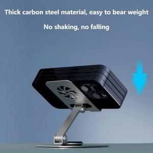 <span class=keywords><strong>Soporte</strong></span> Plegable Ajustable de 360 Grados para Teléfono Móvil, de Acero al Carbono, para Ver Programas de TV y Transmisiones en Vivo - Product Image 5