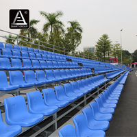 Gradins modulaires temporaires pour événements sportifs en plein air, gradins de stade, gradins pour la compétition d'escalade, échafaudage temporaire