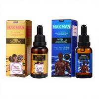 Aceite Esencial MAXMAN para el Cuidado de la Salud Masculina, Retrasa la Eyaculación, Aceite para Masaje de Pene, 0.1 kg, CN/GUA