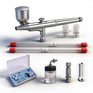 Kit de Système de Tatouage Temporaire LinhaivetA, Mini Pistolet à Peinture à Air, Ensemble de Pistolet à Peinture à Air à Alimentation Latérale - Product Image 1