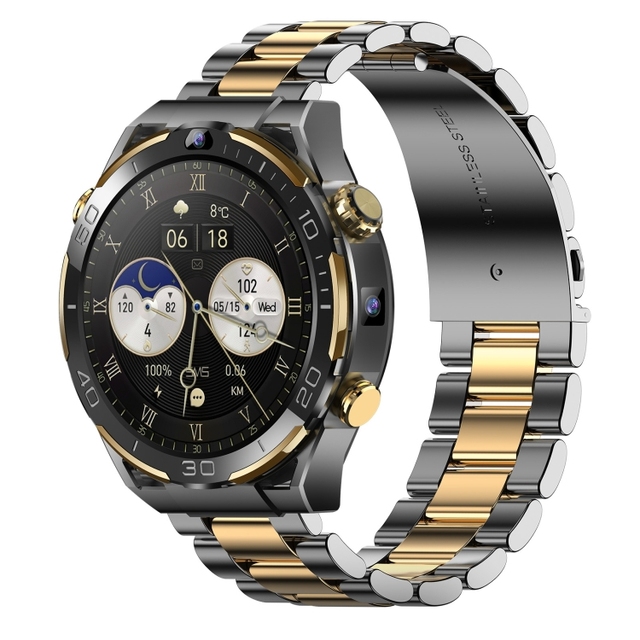 Wholesale Fashion Luxury T7 1.5 Inch 4G LTE Android 10 Smart Watch 6GB+128GB Octa Core Heart Rate Blood Oxygen Sport Smartwatch