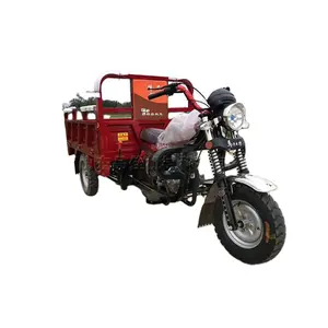 Bensin Sepeda Motor Roda Tiga Truk Transportasi Pertanian Material Serbaguna Truk Pengangkut