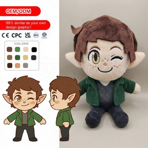 Fabricante <span class=keywords><strong>de</strong></span> Juguetes <span class=keywords><strong>de</strong></span> Peluche Personalizados al por Mayor, Muñeco <span class=keywords><strong>de</strong></span> Elfo que Parpadea Altamente Realista, Souvenirs <span class=keywords><strong>de</strong></span> Parque Temático <span class=keywords><strong>de</strong></span> Fantasía, Juguetes <span class=keywords><strong>de</strong></span> Peluche a Granel - Product Image 1