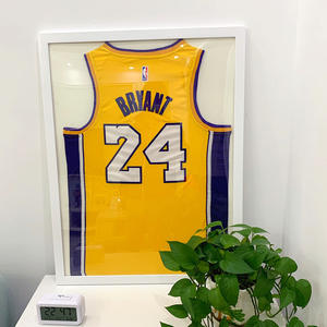 Cadre de présentation pour maillot de sport Cristiano Ronaldo Messi <span class=keywords><strong>NBA</strong></span>, cadre <span class=keywords><strong>photo</strong></span> commémoratif pour maillot encadré - Product Image 6