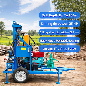 Nouvelle machine de forage de puits d'eau compacte <span class=keywords><strong>Earlybird</strong></span>, hydraulique, facile à utiliser pour le forage agricole - Product Image 3