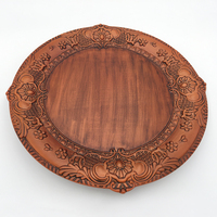 Sous-verre en bois massif personnalisé, pour la maison, tapis de salle à manger, dessous de plat, massif