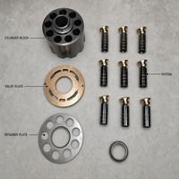 GM17 Hydraulic Repair Kit Cylinder Block Valve Plate Retainer Plate Piston Set Bearing Ring GM17