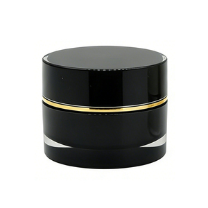 Tarro <span class=keywords><strong>de</strong></span> vidrio cosmético con tapa dorada rosa para champú <span class=keywords><strong>de</strong></span> 50 ml, tarro <span class=keywords><strong>de</strong></span> crema cosmética <span class=keywords><strong>de</strong></span> PMMA, tarros y botellas cosméticas <span class=keywords><strong>de</strong></span> pared gruesa, color naranja. - Product Image 2