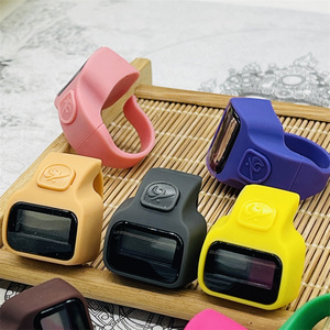 Hot bán nhựa tasbih truy cập cầu nguyện nhắc nhở ngón tay vòng phong cách zikr Vòng LED Battery Powered điện tử kiểm đếm truy cập 1 - Product Image 5