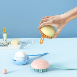 EVEFU Three-In-One Cup Brush Detachable Long Handle Multifunctional <b>Sponge</b> Brush Cup Lid Cleaning Brush Pacifier Brush - Product Image 1