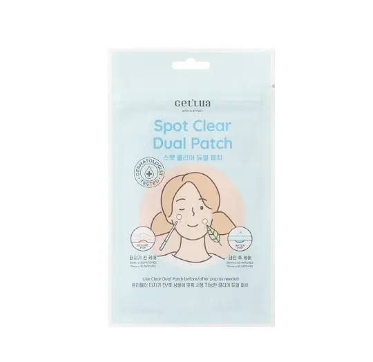 Korean Cosmetics Hot Sale Collection Blemish Spot Clearing Dual Patch Acne Red Spot Blemish Calming Treatment