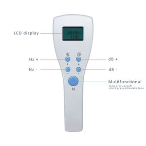 เครื่องตรวจการได้ยินแบบพกพา ForSound Pure <span class=keywords><strong>Tone</strong></span> Clinical Hearing Test Diagnostic <span class=keywords><strong>Audiometer</strong></span> AudiScan พร้อมหูฟังแบบ TDH39 DD45 Transducers - Product Image 5