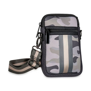サイズ印刷小型ネオプレンクロスボディ携帯電話ポーチスマートフォン財布バッグショルダーストラップ付き女性男性用 - Product Image 3