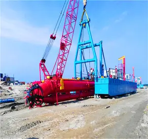 China Dredger China JuLong River Sea Lake Cutter Suction Sand Dredger For Selling