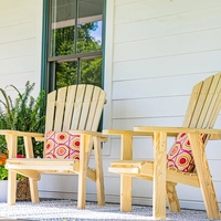 Chaise d'extérieur en plastique durable résistante aux intempéries, imprimée anti-UV, pour terrasse, jardin, hôtel et villa