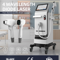 Mesin Penghilang Bulu Laser Dioda Profesional dengan Panjang Gelombang 808nm & 1064nm Sistem Pendingin Pemutih untuk Penggunaan Komersial