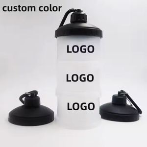 Nuevo Producto: Dispensador Portátil de Proteína en Polvo de 3 Capas, Libre de BPA, con Logotipo Personalizado y Llavero - Product Image 4