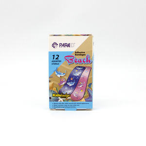 VENDAS ADHESIVAS DE PE MICROPERFORADAS, VENDAS ESTERILIZADAS IMPRESAS COLORIDAS PARA PLAYA, EMBALADAS INDIVIDUALMENTE, PA-519 - Product Image 1