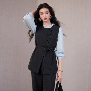 <span class=keywords><strong>Chaleco</strong></span> de <span class=keywords><strong>Traje</strong></span> de Alta Gama para <span class=keywords><strong>Mujer</strong></span>, Primavera 2026, Nuevo <span class=keywords><strong>Chaleco</strong></span> Delgado para <span class=keywords><strong>Mujer</strong></span>, Abrigo de <span class=keywords><strong>Traje</strong></span> Profesional - Product Image 4