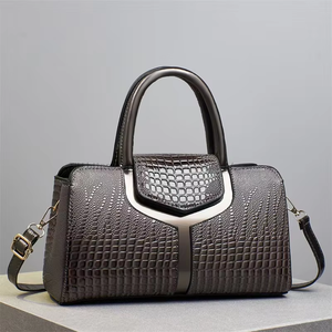 Nouveaux sacs à bandoulière en cuir PU matelassé de luxe pour femmes, sacs à main et pochettes à motif alligator, vente en gros - Product Image 2