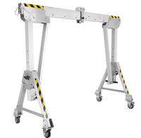 Grue à portique en aluminium réglable de 1 à 10 tonnes, palan de levage mobile portable
