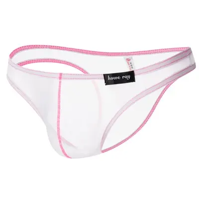 Mutandine Sexy da uomo di vendita calda arcobaleno Bikini a rete trasparente traspirante confortevole mutandine Sexy da uomo intimo