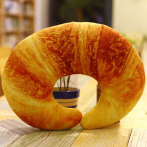 Plüsch tier Garnelen Croissant Brot Chili <span class=keywords><strong>Shrimp</strong></span> Kissen Reise U-förmige Kissen Nacken kissen Lebensmittel Pp Baumwolle Foto CN;JIA 40cm 025 - Product Image 5