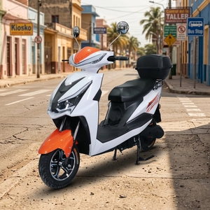 Motocicleta con Pedales para Desplazamientos Urbanos, Cuadro Plegable Ligero, Motor de 1500w, Batería de 60v/72v, Autonomía de 70km, Zx9 - Product Image 1