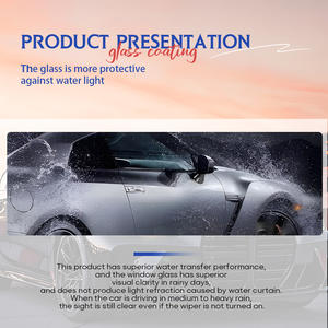 Qualité professionnelle 500ml revêtement en verre céramique pare-brise Protection hydrophobe résistant à la chaleur Doubles verre dureté entretien de voiture - Product Image 5