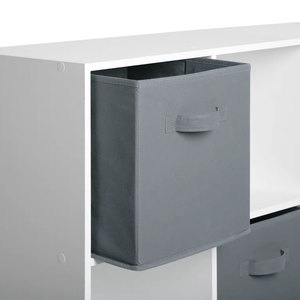 PB Paper White 9 Cube Unit Almacenamiento Estantería Panel de estudio Muebles Sala de estar Gabinetes Librería - Product Image 4