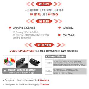 Yüksek kaliteli poliüretan yıkayıcı/KAUÇUK BURÇ damperler/kauçuk çalı montajı - Product Image 2