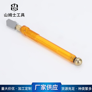 Roller Glass Cutter <b>Plastic</b> Handle Diamond <b>Wheel</b> 180 Cm For Glass Cutting Diy Tools - Product Image 4