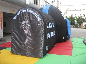 Tapis flottant gonflable en PVC et <span class=keywords><strong>dôme</strong></span> tunnel pour <span class=keywords><strong>piscine</strong></span> jusqu'à 88 po x 104 po x 28,9 po – Divertissement aquatique portable - Product Image 4