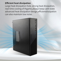 Sharerdp Custom S310 H310 H610 B760 H470 H510 230W Disco duro ATX Micro-ATX Aluminio Sever Chasis Desktop Mini Computer Case