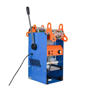 Semi-Automatic <b>Plastic</b> Cup Sealer for Beverage & Commodity Packaging Heat Sealing <b>Machine</b> Direct From Factory <b>Plastic</b> Cup Sealer - Product Image 5