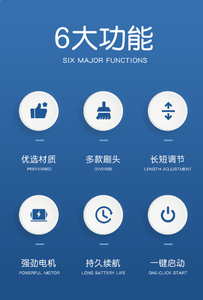 Cepillo eléctrico de mango largo 7 en 1, cepillo de limpieza eléctrico giratorio inalámbrico para cocina Elektrische Reinigungsburste - Product Image 6