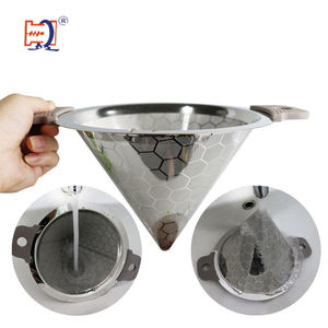 <span class=keywords><strong>Amazon</strong></span> Offre Spéciale nouveau Design de filtre à café en acier inoxydable, goutte-à-goutte réutilisable qui s'adapte à la plupart des filtres de Pot en verre goutte-à-goutte à café - Product Image 2