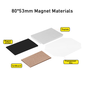 Machine à fabriquer des badges rectangulaires 80*53mm, kit de fabrication d'aimants de réfrigérateur DIY, aimant <span class=keywords><strong>photo</strong></span> rectangulaire et bouton en plastique, état neuf - Product Image 5