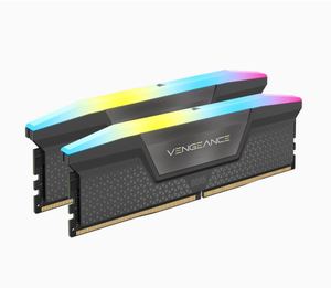 Nouvelle RAM de bureau VENGEANCE RGB 32 Go (2x16 Go) DDR5 DRAM 6400 MT/s C32 Kits de mémoire 32 Go - Product Image 2
