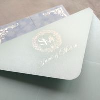Ensemble de porte-cartes d'invitation de mariage personnalisables en velours à double pli, avec enveloppe, style européen, finition gaufrée, sérigraphie