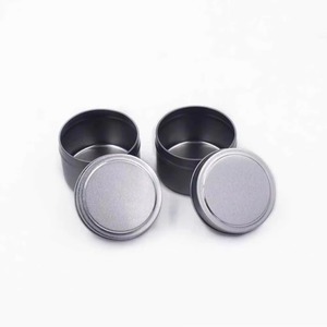 24 4oz Universal plata redonda cosmética bálsamo botella contenedor vela tarro para vela muestra herramienta de almacenamiento pasta contenedor de almacenamiento - Product Image 1